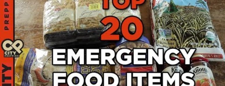 How to easily build a 2 week emergency food supply