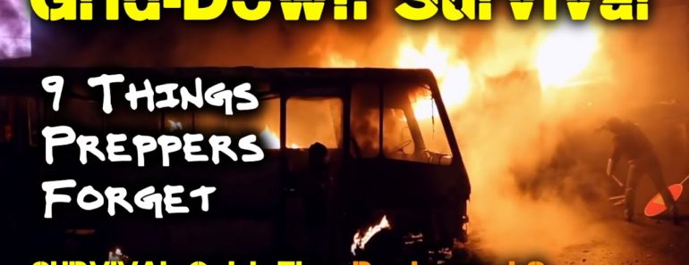 9 Things Preppers Often Forget
