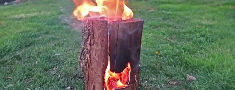 7 Log Campfire Techniques Every Must Know