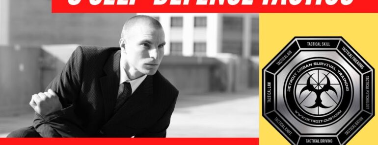 6 Self-defense Tactics YOU Need to Know!!