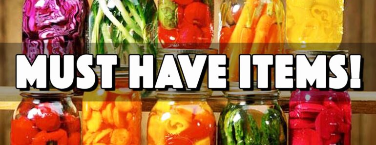 Prepper Pantry List