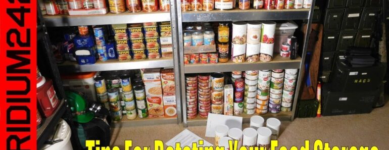 Prepper Tips For Rotating Your Food Storage! Prepper Tips For Rotating Your Food Storage!