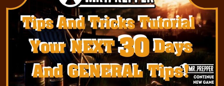 Mr Prepper: Tips | Tricks | Tutorial