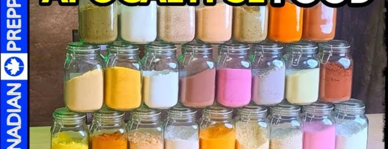 25 Powdered Foods That LAST FOREVER! (30 Year Shelf Life)