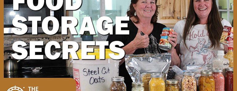 Prepper Pantry: Food Storage Secrets from Seasoned Moms