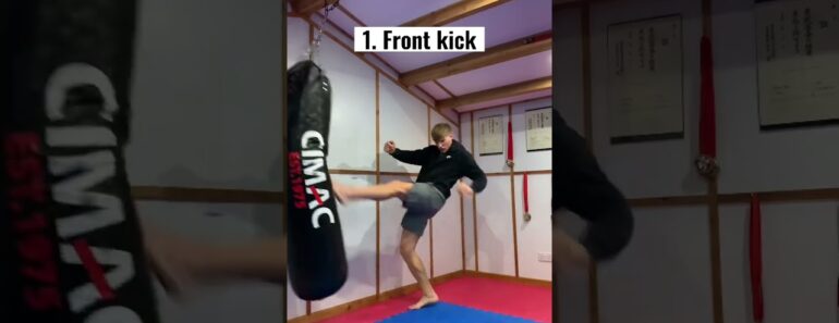 Easy kicks for self defense#shorts