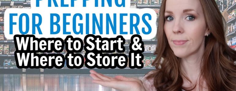 HOW TO START PREPPING