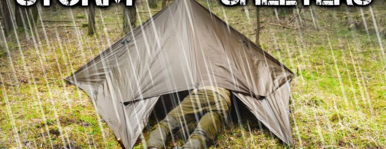 Storm Camping: Shelters