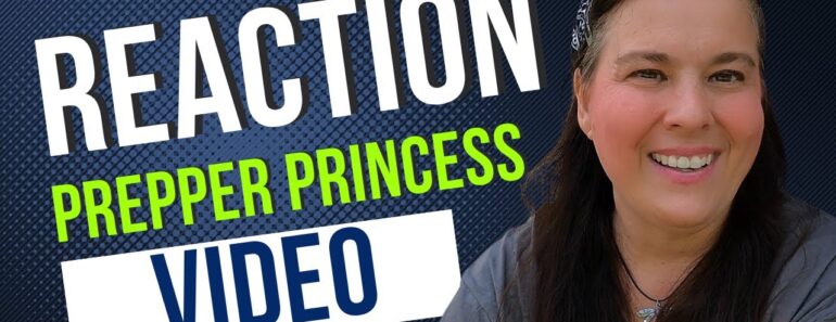 My Thoughts Prepper Princess YOUTUBE VIDEO