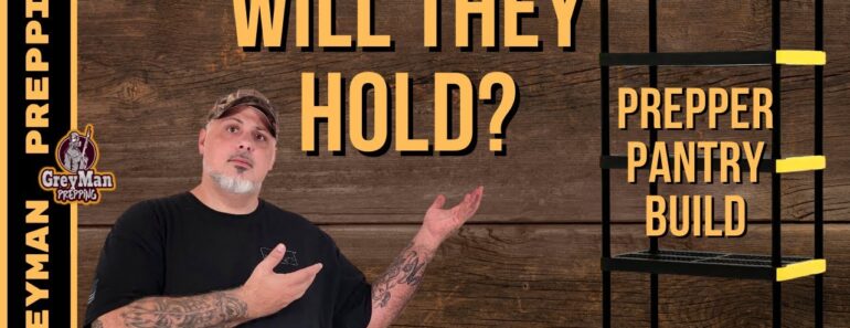 Prepper Pantry Build 2022
