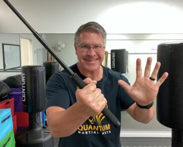 5 self defense strikes with your expandable baton