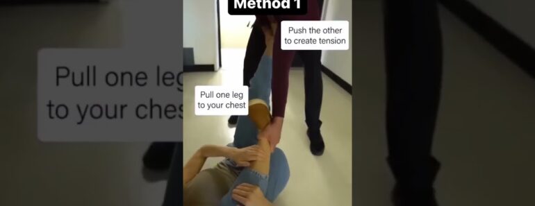 Self Defense Methods – Ankle Grab