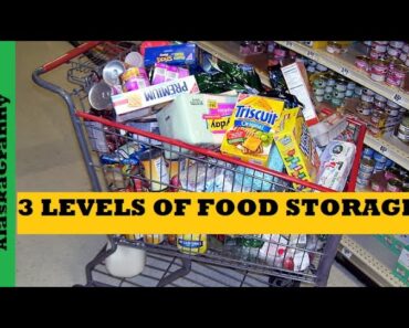 3 Levels of Food Storage Easy Prepper Pantry Meals Emergency