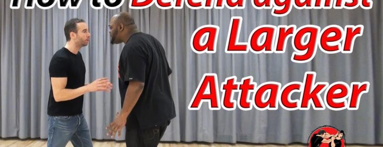 Self-Defense When Your Attacker is Larger Than You