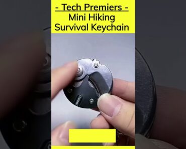 Mini Hiking Survival Keychain