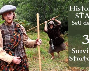 Historical Walking STAFF Self-defence – 3 Beginner Survival Strategies