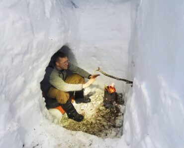 Survival Camping 9ft/3m Under Snow