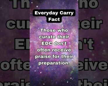 EDC Prepper Fact #shorts #ccw #preparation #prepper #funfact