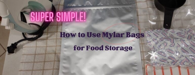 Apartment Prepper Mylar Bag Video
