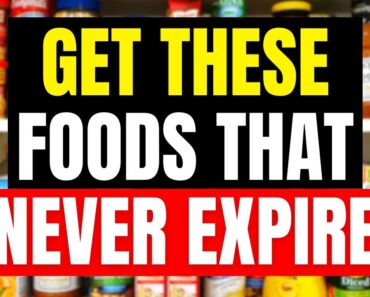 12 Foods to STOCKPILE that NEVER EXPIRE – Food for