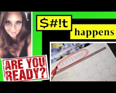SHTF Prepping 101: National Preparedness Month-What to do in September!