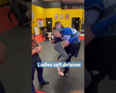 Ladies self defense #selfdefense