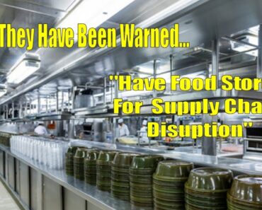 Institutional Kitchens Warned: “Have Food Stored for 10 Day Disruption