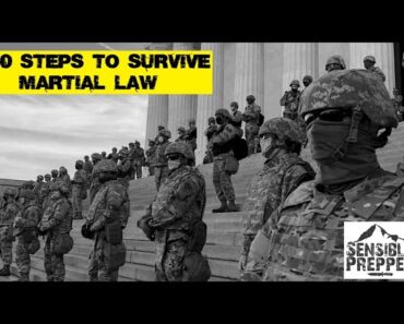 Prepper School: 10 Steps to Survive Martial Law