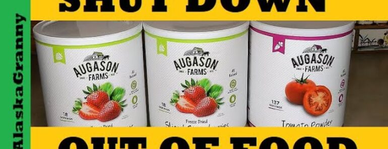 Augason Farms Shut Down Out Of Food Prepper Wake Up