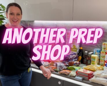 Lidl UK prepper shopping Haul| Grocery haul Uk