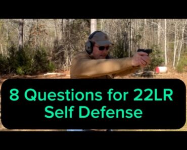 8 Questions if 22LR meets Self Defense needs. #firearms #guns #edc #22lr  #prepper #selfdefense