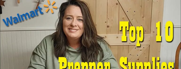 Top 10 Non Food Prepper Supplies from Walmart ~ Preparedness