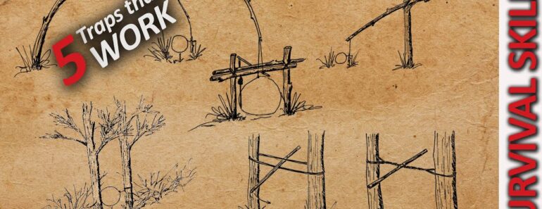 5 Survival Traps and Snares that WORK! 5 Survival Traps and Snares that WORK!