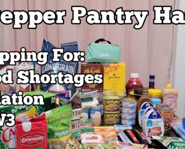 Prepper Pantry Haul/Stock Up on Food Now!