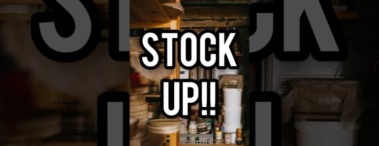 Prepper Pantry Stock Up Tip! Prepping for Recession in 2023