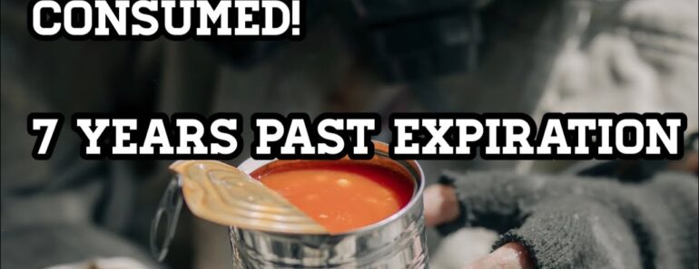How Long Does Canned Food Last? PREPPER PANTRY Expired Food