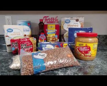 Poor Mans Prepper Food Haul | Prepper Haul
