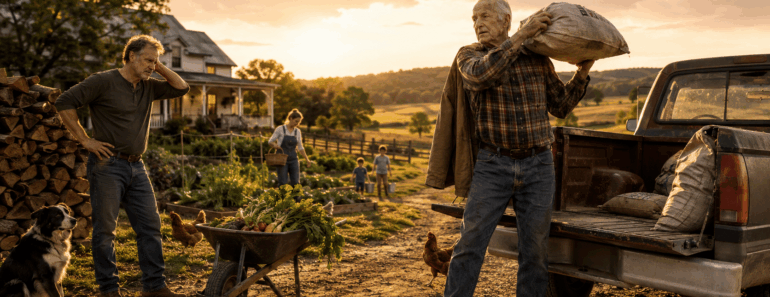 How To Live Past 90… And Still Throw Feed Sacks