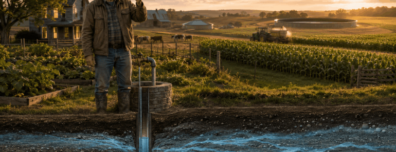 Homesteaders: The Water Coming Out Of Your Well May Be Homesteaders: The Water Coming Out Of Your Well May Be